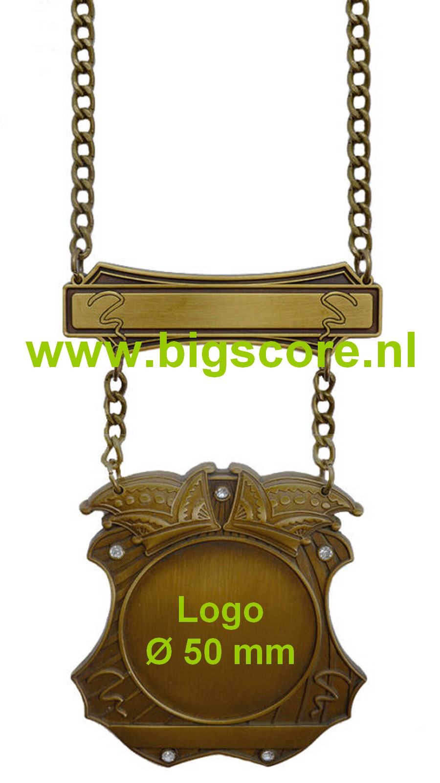 61 Prinsenketting standaard in 3 kleuren